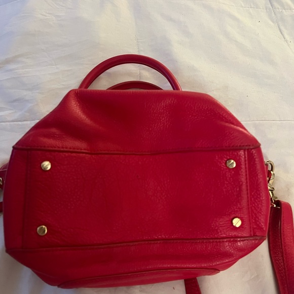 Tory Burch Red Satchel Bag - Picture 4 of 6